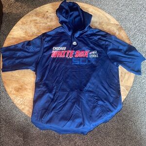 Majestic White Sox Half Sleeve Hoodie